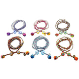 Dana Levy Evil Eye Nugget Lima Beaded Cord Wrap Bracelet - Group Flatlay