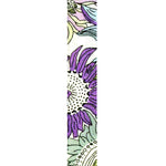 Dana Levy Lilac Purple Green Liberty Fabric Close Up