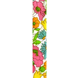 Dana Levy Pink Yellow Blue Green Liberty Fabric Close Up