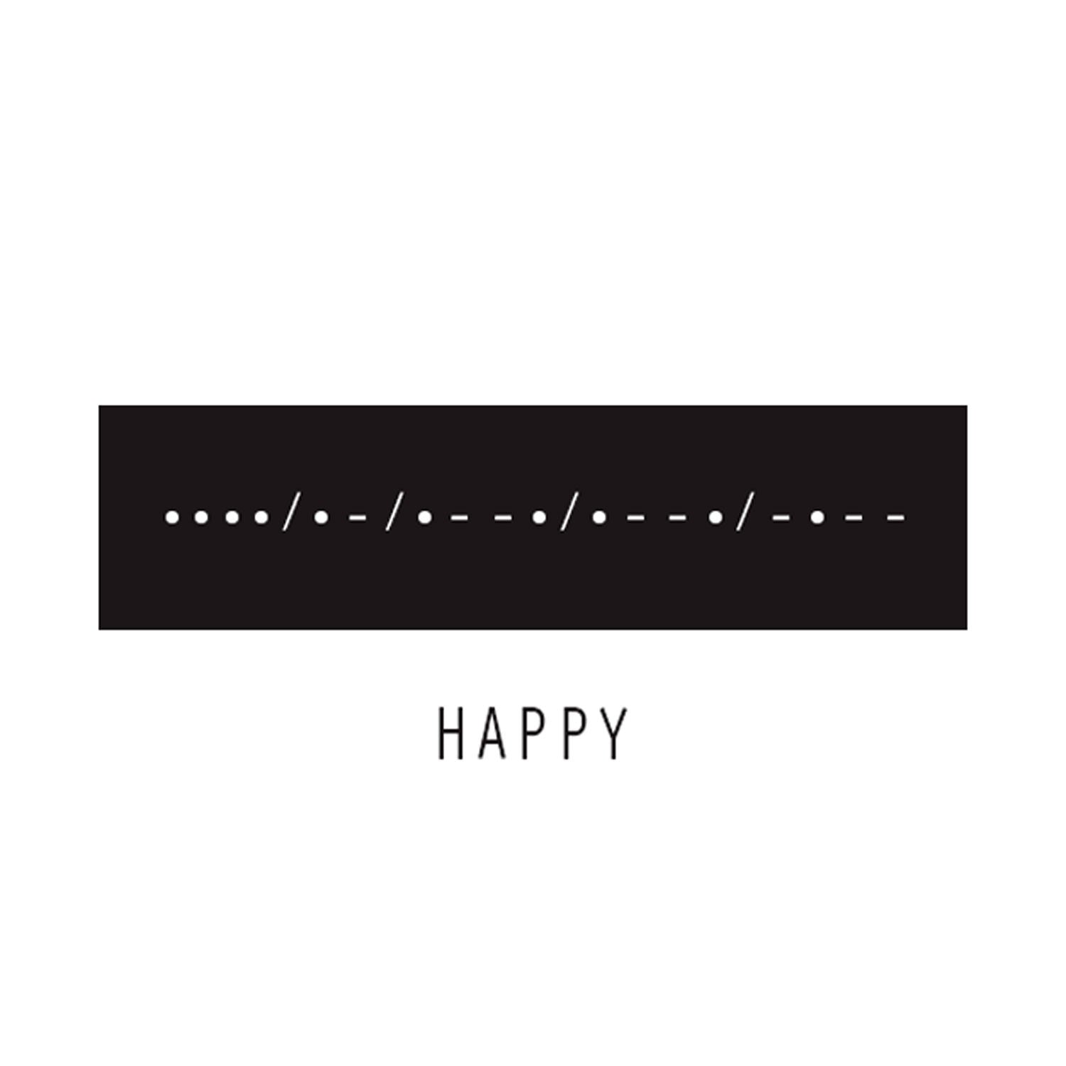 Dana Levy Happy Morse Code