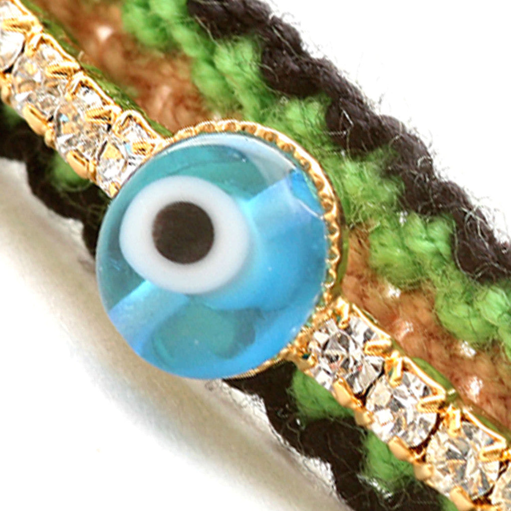 Dana Levy Diamante Band Lucky Charm Friendship Bracelet - Detail
