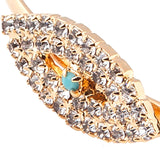 Dana Levy Diamante Evil Eye Charm Cuff Bracelet - Detail Gold