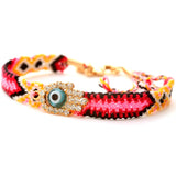 Dana Levy Diamante Hamsa Hand Lucky Charm Friendship Bracelet
