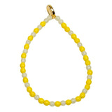 Dana Levy Happiness Morse Code Blessing Glass Bead Bracelet - Pastel
