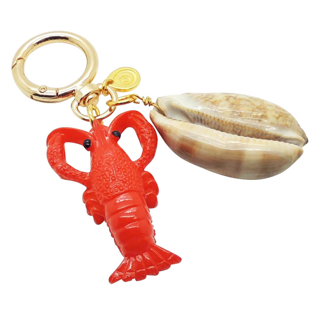 Dana Levy Aragosta & Conchiglia Duo Bag Charm