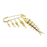 Dana Levy Midas Lucky Fish Charms Brooch