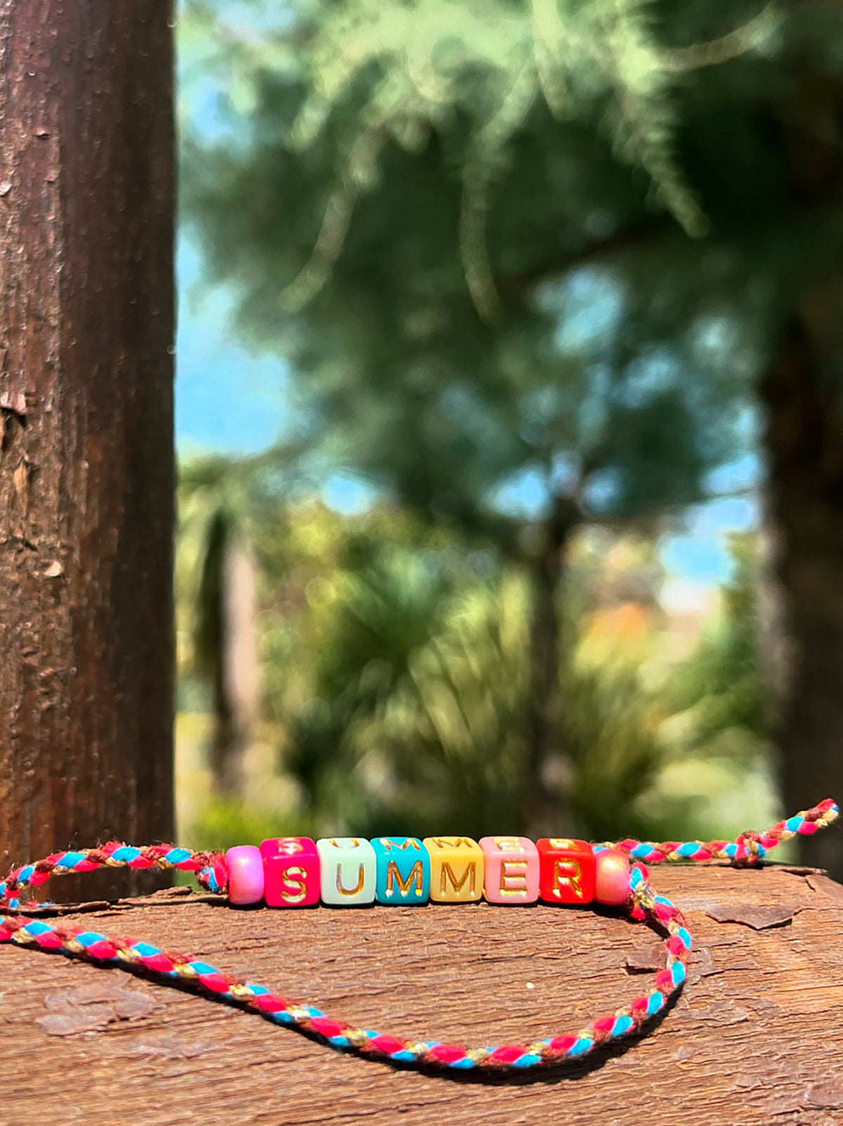 Dana Levy Retro Alphabet Cube Bracelet Summer 