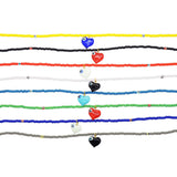 Dana Levy Evil Eye Bubble Heart Charm Glass Bead Necklace - Group Detail