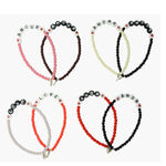 Dana Levy Love Letters Alphabet Glass Bead Bracelet - 4 Sets
