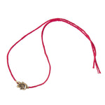 Dana Levy Mini Hamsa Hand Red String Bracelet - Antique Gold