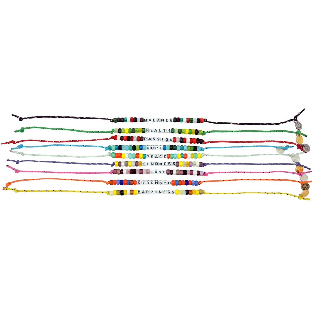 Dana Levy Mini DIY Personalise Me Abacus Cord Bracelet - Group
