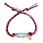 Dana Levy Treasure Island Alphabet Charm Cord Bracelet - Beach Bum