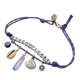Dana Levy Treasure Island Nautical Cord Anklet - Beach Please/Purple