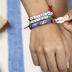 Dana Levy Personalised Name Alphabet Charm Cord Bracelet - Hot Chick Holiday & Shell Lima Bracelets