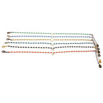 Dana Levy Mother of Pearl Shell Zodiac Symbol Freshwater Pearl Faceted Glass Crystal Bead Duo Choker - Aries to Virgo 