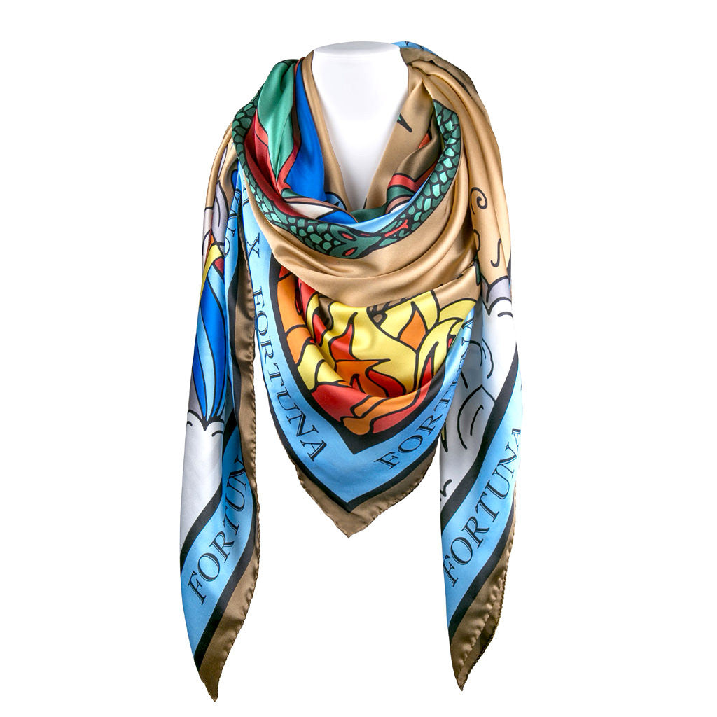 Silk scarves