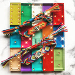 Dana Levy Diamante Hamsa Hand Charm Midi Friendship Bracelet Dominoes