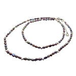 Dana Levy Star Charm Peacock Pearl Choker - Choker and Necklace Duo in Silver
