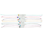 Dana Levy Eye Love ? Personalised Alphabet Charm Cord Bracelet - Group