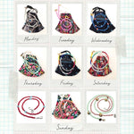 Dana Levy Evil Eye Chain Face Covering - Full Collection 