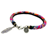 Dana Levy Lucky Charm Lima Bangle Friendship Bracelet - Feather 