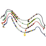 Dana LevyMaxi DIY Personalised Name Abacus Cord Necklace - Group Black Green Red Navy