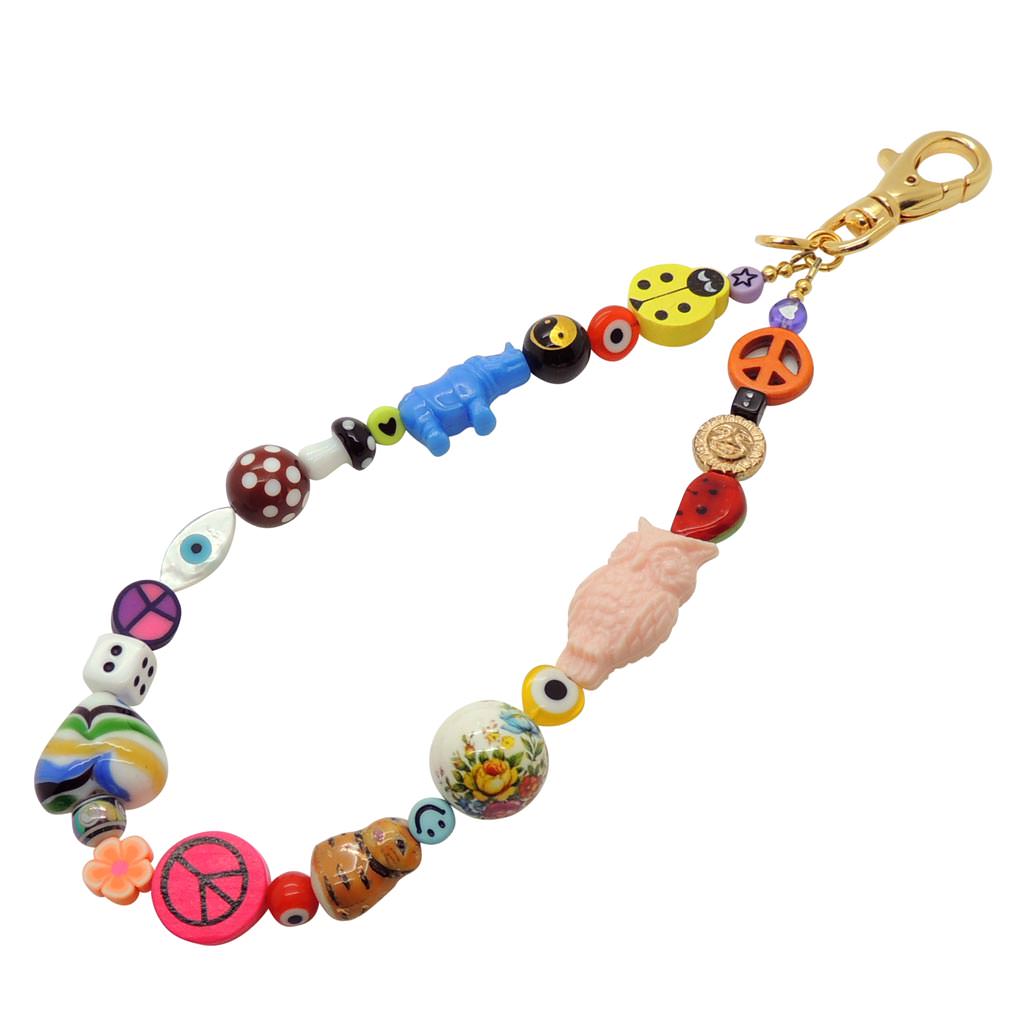 Dana Levy Mish Mash Lucky Charms Bag Charm - Gold Plate 