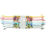 Dana Levy Maxi DIY Personalised Name Abacus Cord Bracelet - Group Flatlay