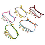 Dana Levy Treasure Island Charms Nautical Cord Bracelet - Group Flatlay