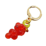 Dana Levy Tutti Frutti Glass Charm Huggie Earring - Grapes