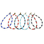 Dana Levy Men's DIY Football Team Kit Glass Bead Bracelet - Group Mix