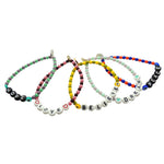 Dana Levy Men’s Personalised Name Two Tone Glass Bead Bracelet - Group Layout