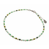 Dana Levy Hawaii Green Freshwater Pearl Choker - Antique Silver