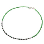 Dana Levy Morse Code Blessings Glass Bead Necklace - Health