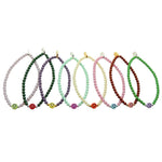 Dana LevyMulticolour Mini Heart Symbol Charm Glass Bead Bracelet - Flatlay Group