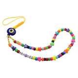 Dana Levy Personalised Star Charm Maxi Phone Strap - Royal Blue Eye Yellow Strap