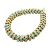 Dana Levy Ivory Howlite Gemstone Wave Bracelet - Single