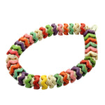 Dana Levy Multicolour Howlite Gemstone Wave Bracelet - Single