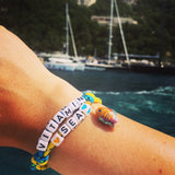 Dana Levy Treasure Island Alphabet Charm Cord Bracelet - Vitamin Sea on Capri 