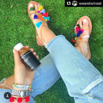 Dana Levy Treasure Island Alphabet Charm Cord Bracelet - Vitamin Sea Bracelet worn by Sarah of WeAreTwinset