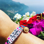 Dana Levy Treasure Island Alphabet Charm Cord Bracelet -Sun Kissed on Positano