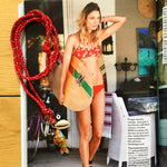 Dana Levy Limited Edition Cloisonné Fish Charm Trio Cord Necklace - As Seen in Red Magazine