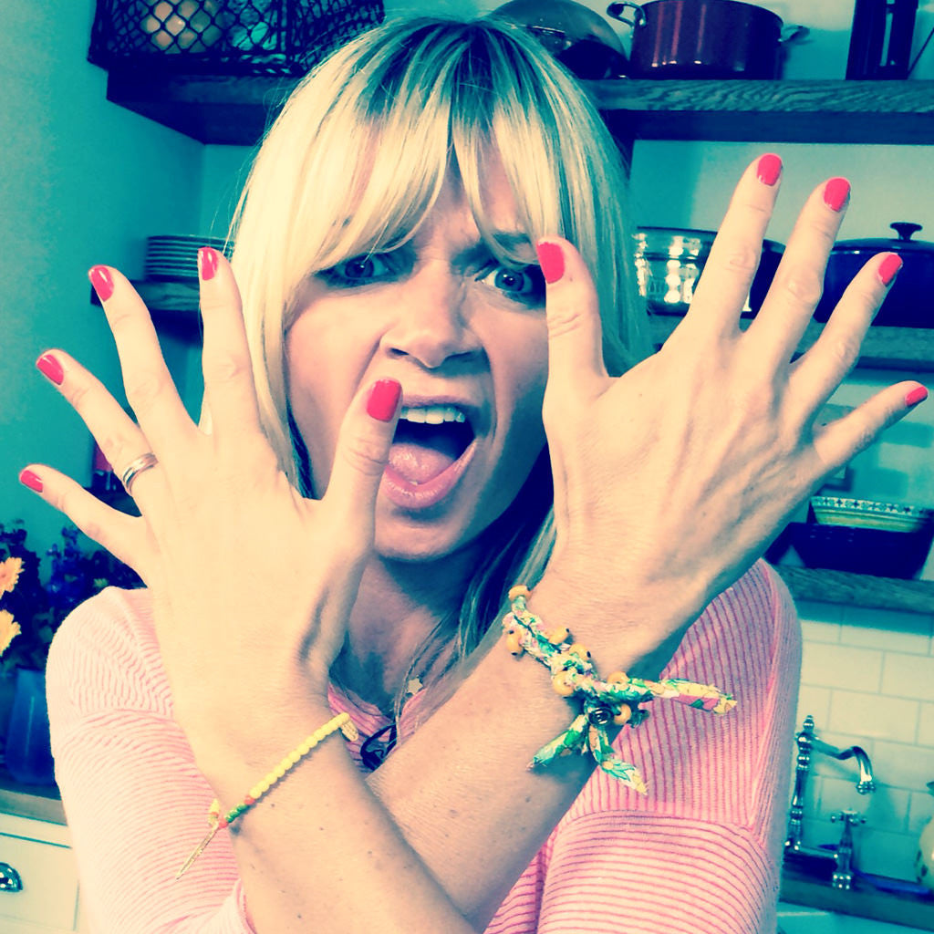 Dana Levy Liberty Print Evil Eye Double Wrap Braid Bracelet - As worn by Zoe Ball