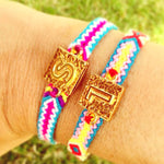 Dana Levy Alphabeta Friendship Bracelet - L and S Letters on Wrist