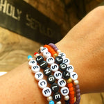 Dana Levy Men's Happy Holidays Glass Bead Bracelet - Stack on Wrist by Church of the Holy Sepulchre Jerusalem