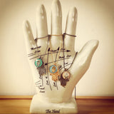 Dana Levy Enamel Hamsa Hand Deco Hamsa Hand Pendant Ball Chain Necklace - on Hand Instagram