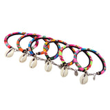 Dana Levy Cowrie Seashell Charm Lima Friendship Bracelet - Group Diagonal