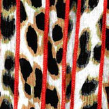 Brown Tiger Print (Red Trim)