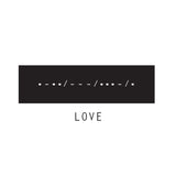 Dana Levy Love Morse Code