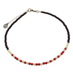 Dana Levy Morse Code Blessings Glass Bead Choker - Love